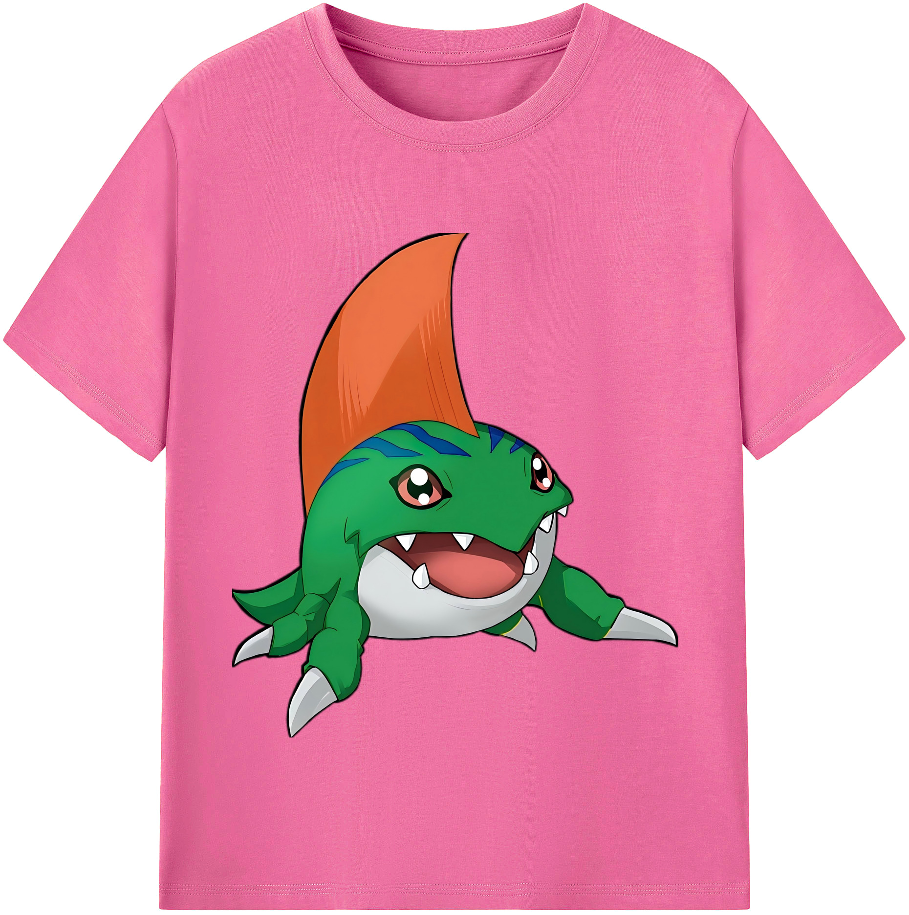 （画像用） Digimon デジタルモンスター/デジモン レディースカジュアルプリントTシャツ（綿100％）